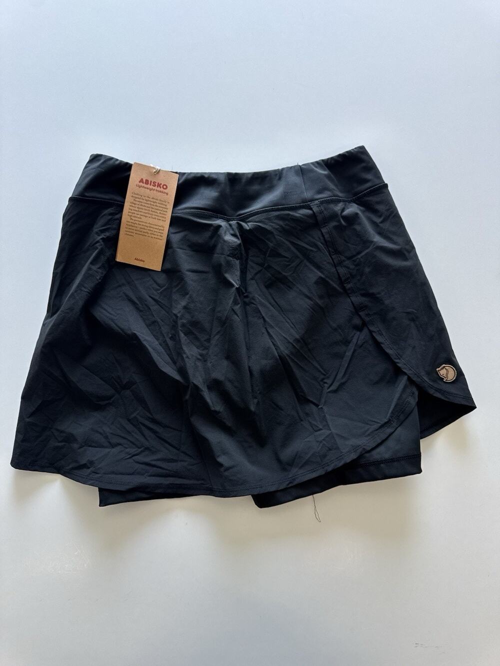 Fjallraven Abisko Midsummer Skort Womens Waist 30-31” Black NWT